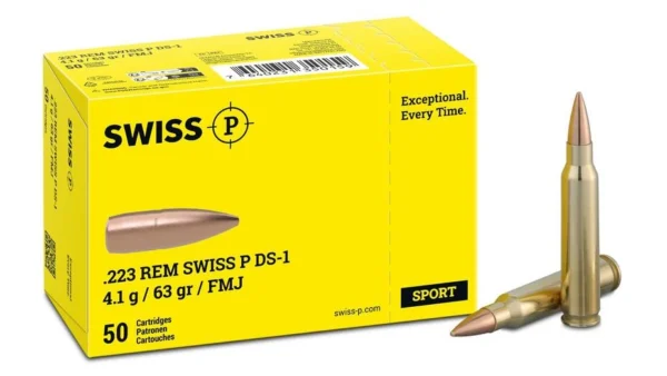 SWISS P .223 Rem. DS-1 4,1g 63gr