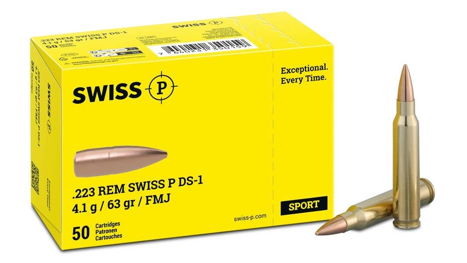 SWISS P .223 Rem. DS-1 4,1g 63gr